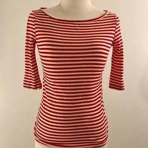 *RARE*BDG red and white striped top